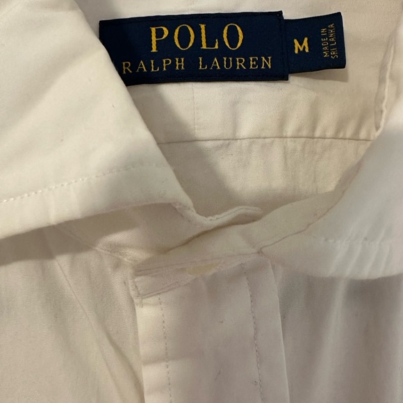Polo Ralph Lauren White Button Down Shirt - Picture 2 of 3